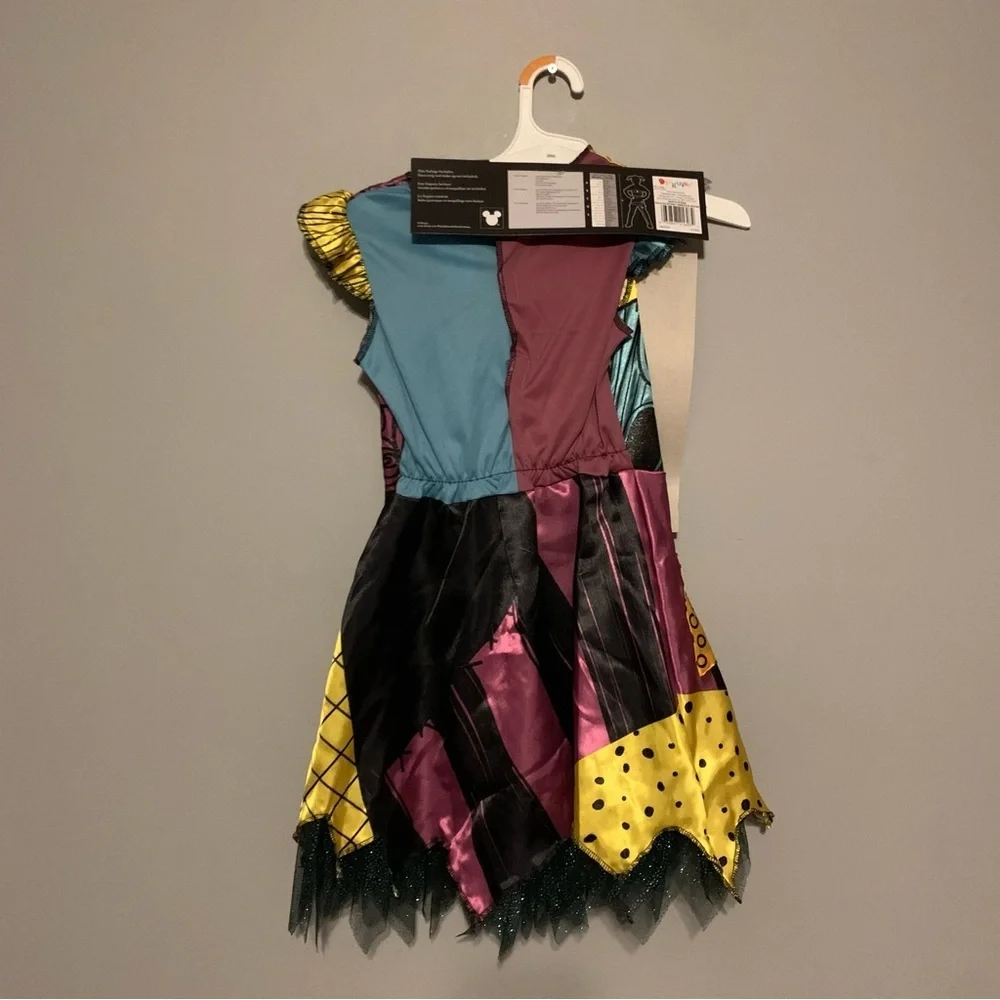 NWT. DISNEY Nightmare Before Christmas Kids Sally Costume - Picture 6 of 8